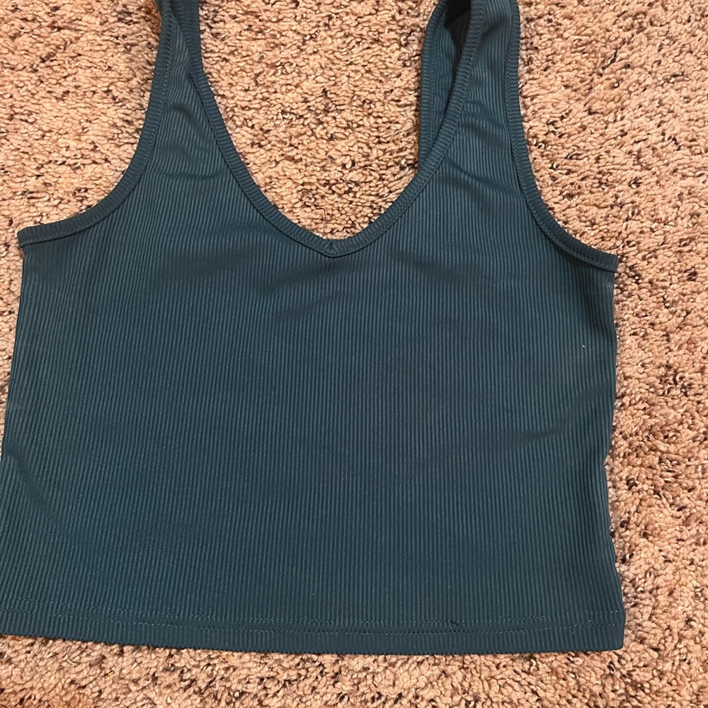 SHEIN Teal Sleeveless Top